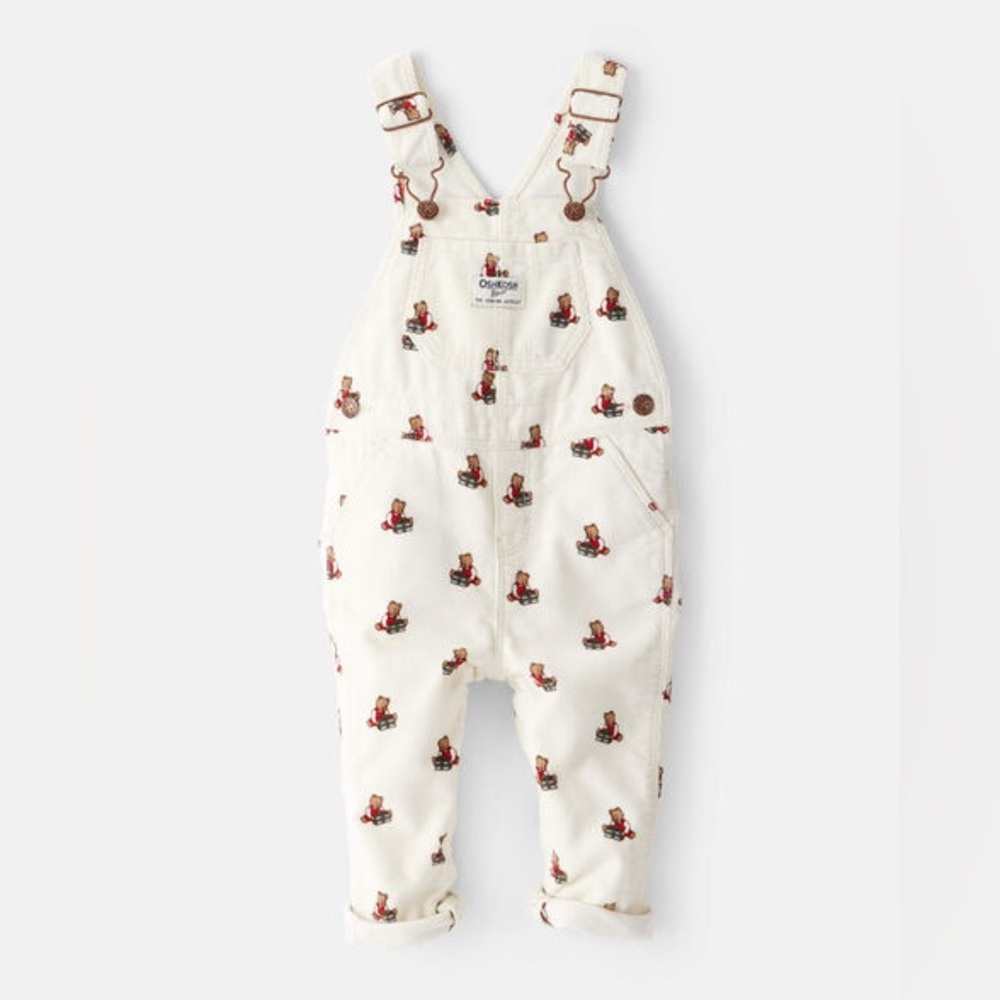 NWT- OshKosh B'gosh Bear Corduroy Overalls